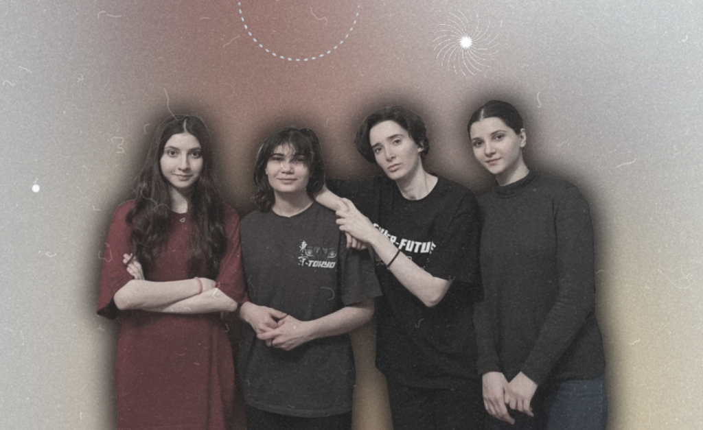 Portrait: Four sisters
